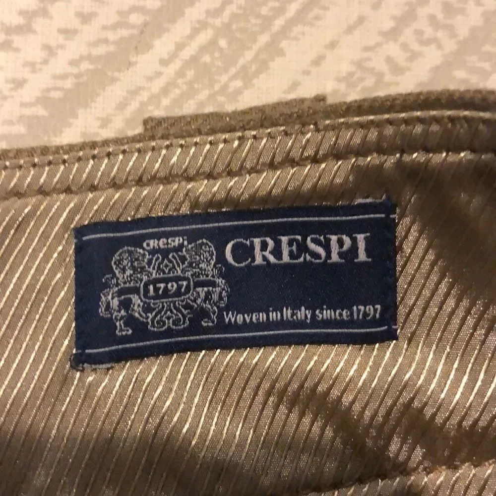 J.Crew Bronze Shimmer Cargo Front Pleated Skirt